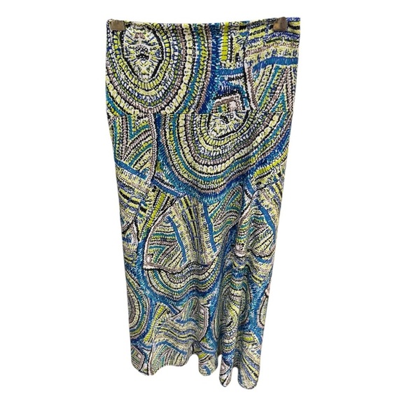 Valerie Stevens Foldover Maxi Skirt – Size L, Abstract Print (NWOT) - Picture 2 of 4